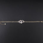 10K YG Virgin Mary Bracelet 7in (3.6g)