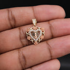 10K YG Virgin Mary Pendant (1.4g)