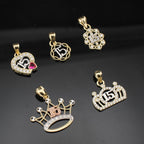 10K quinceañera pendants collection – dijes de quinceañera oro 10K real Oro Quince