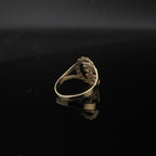 Real 10K Quinceañera Ring alternate view – sweet 15 solid gold ring stamped