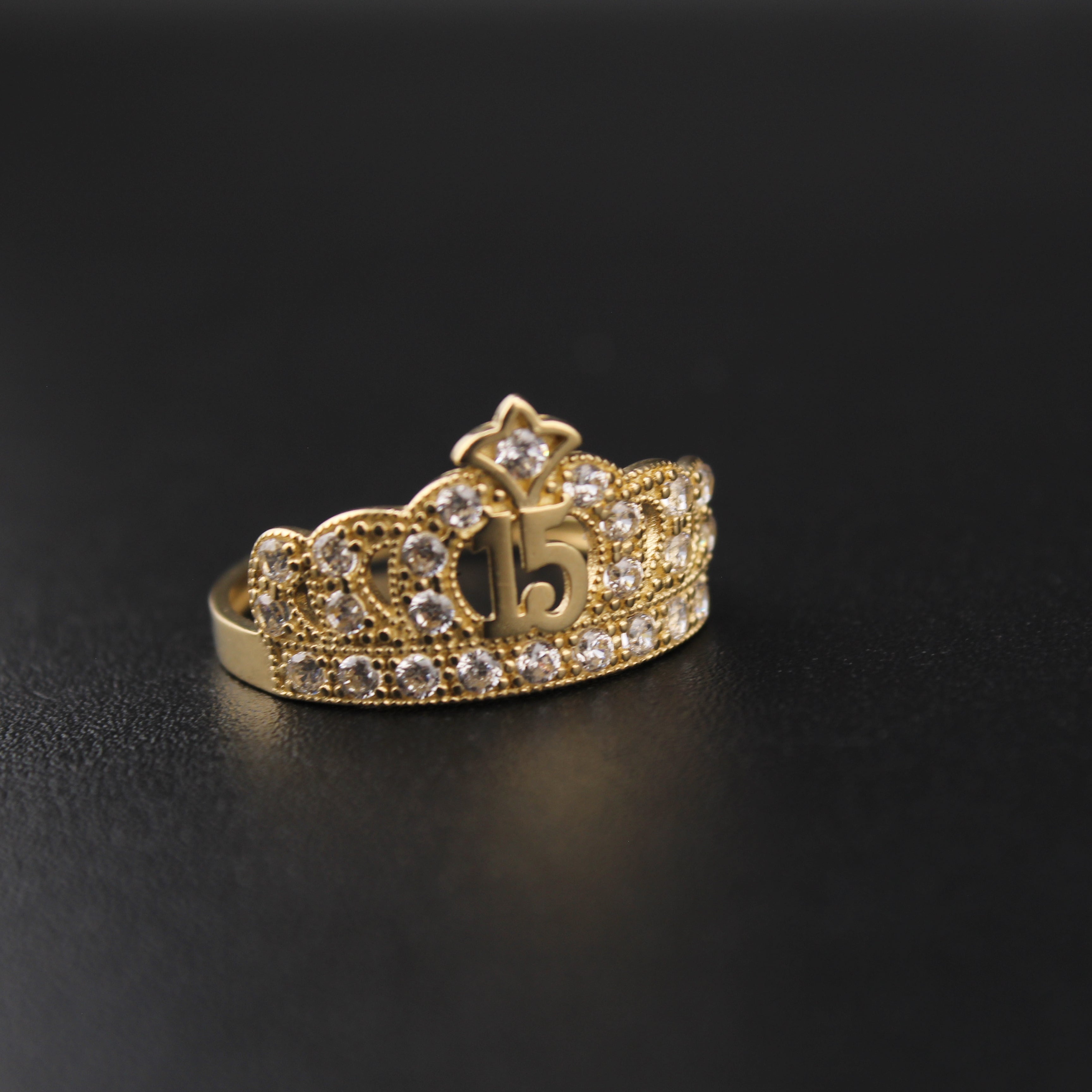 14K Quinceanera Ring