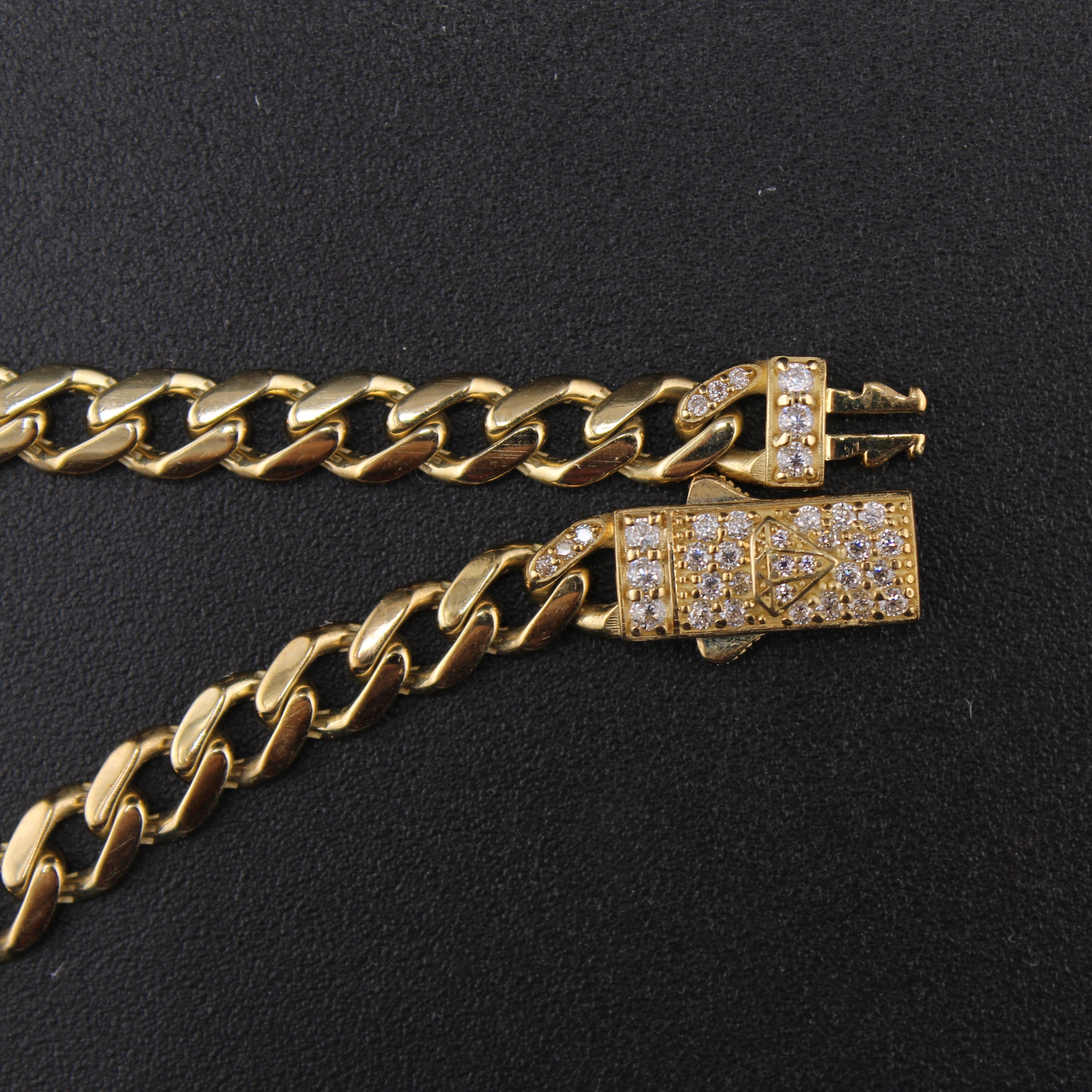 10K Quincenera Bracelet Pink Stone