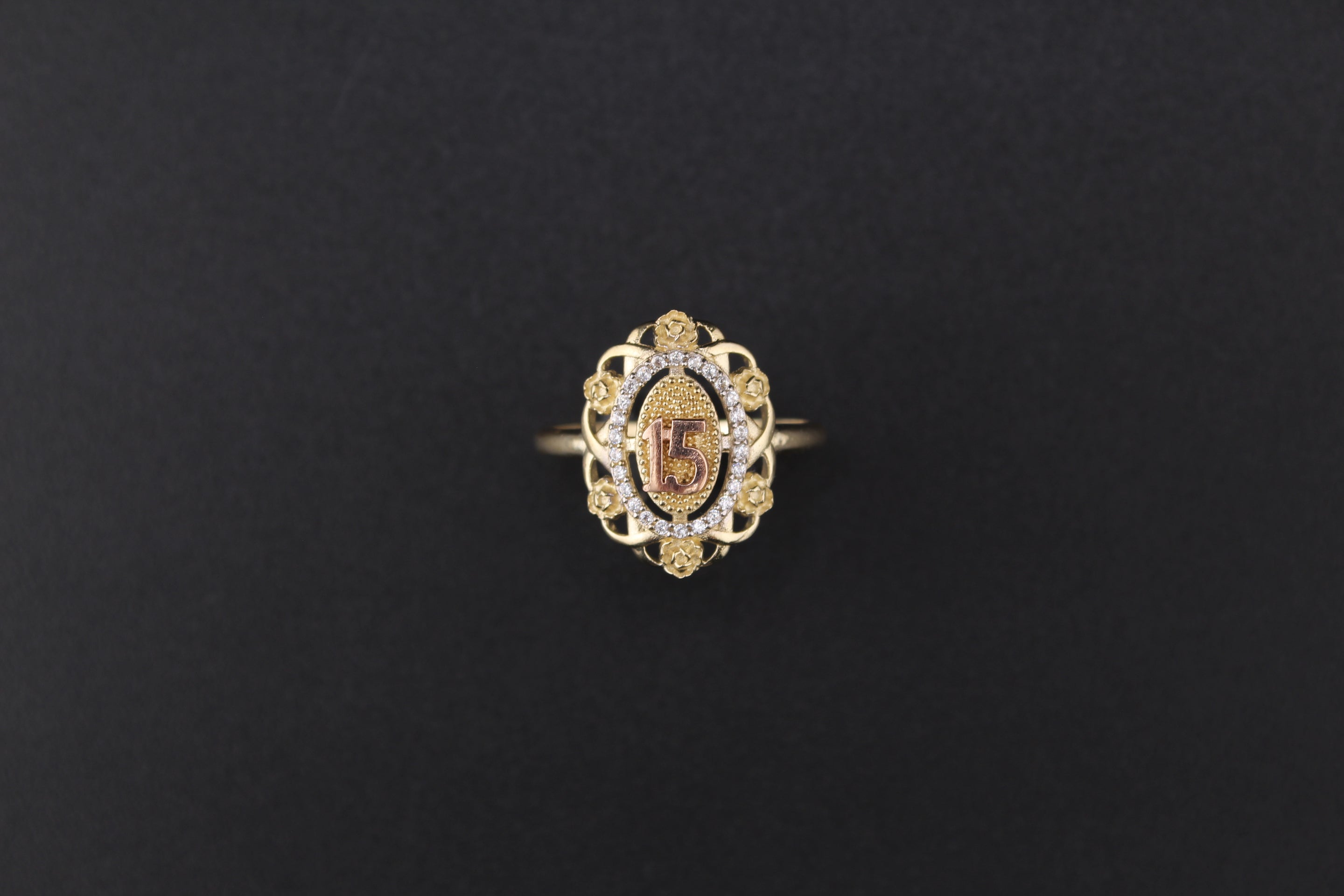 14K Quinceañera Ring