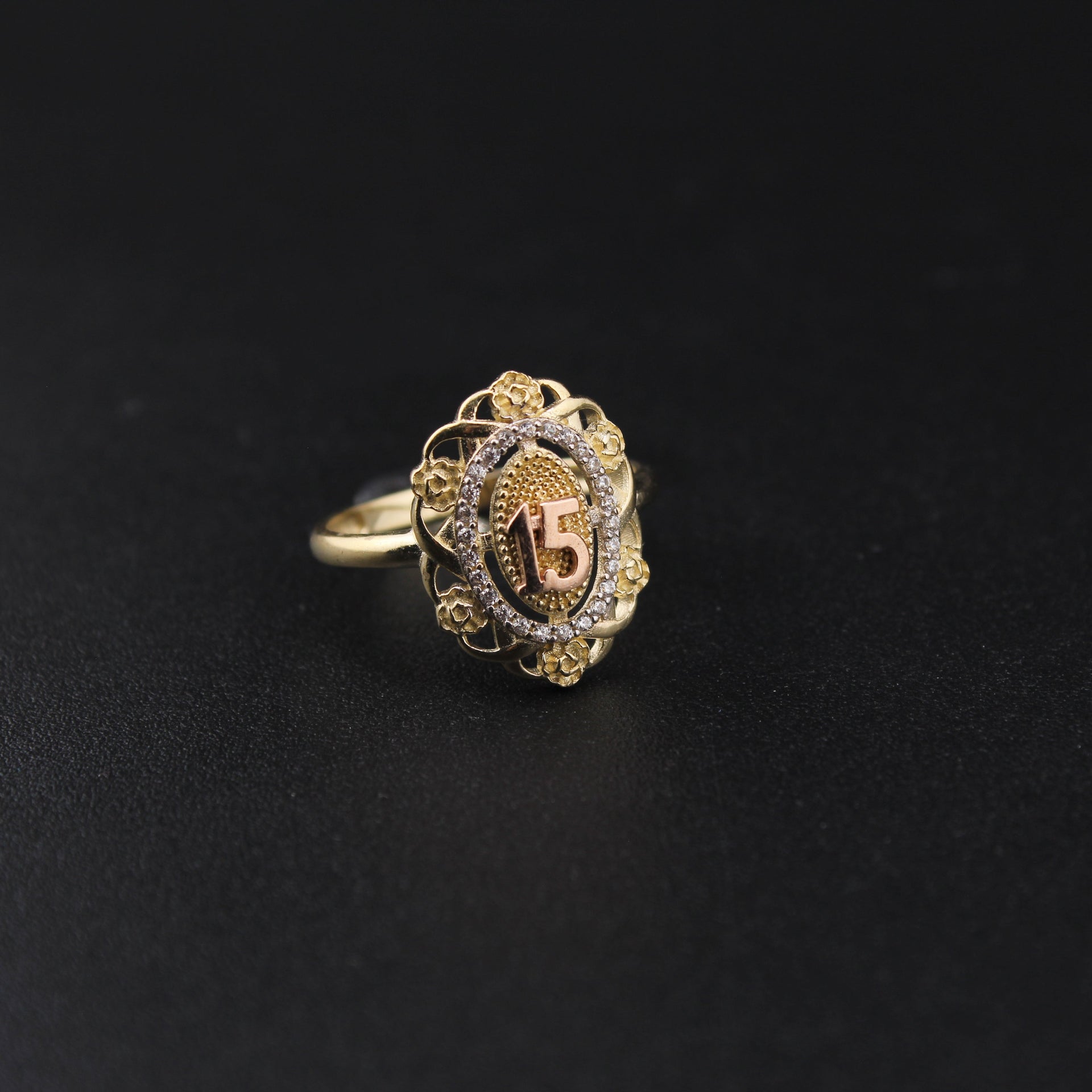 14K Quinceañera Ring