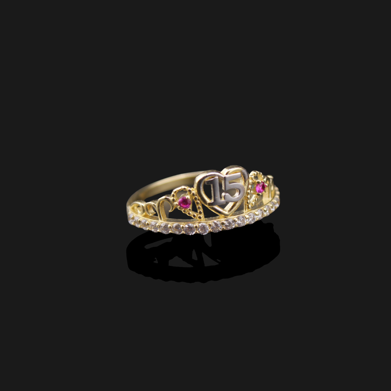 10K Quinceanera with Pink Stones