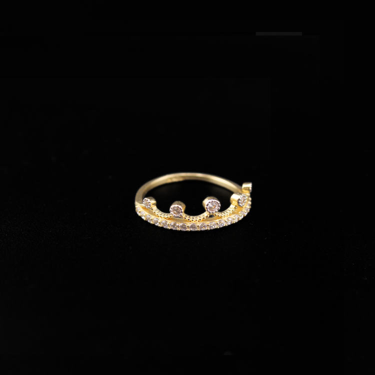 10K Crown Ring