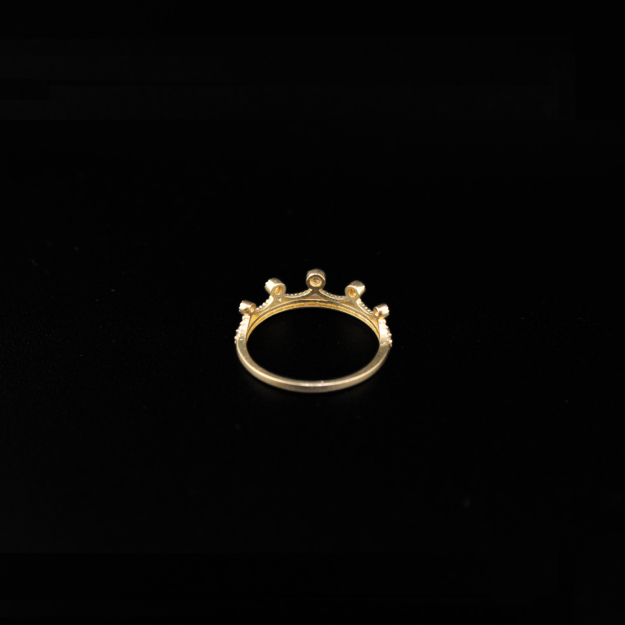 10K Crown Ring